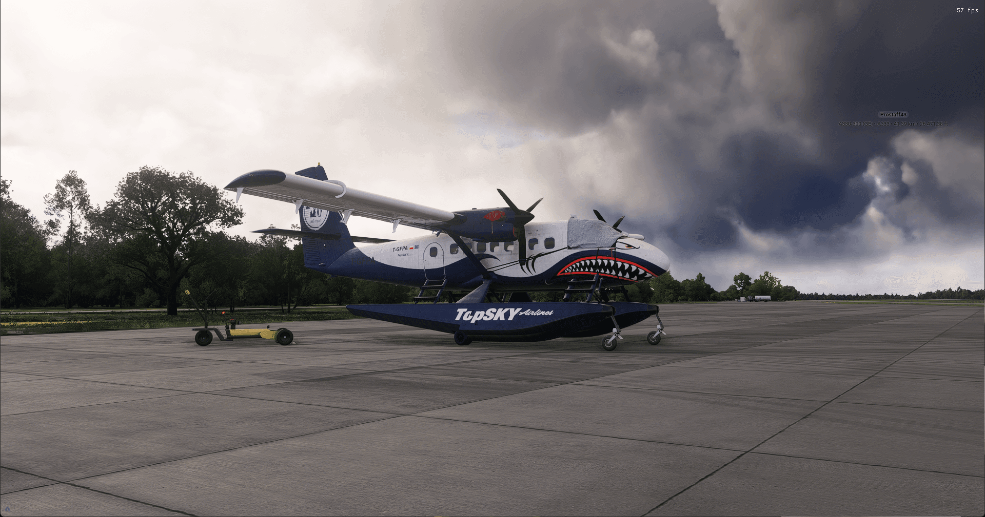 Asobo DHC-6: Topsky Shark [wheels/floats/skis]