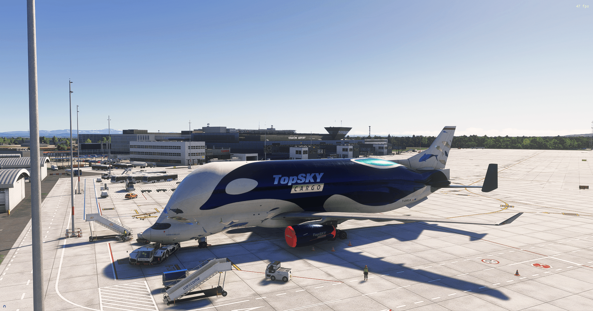 Asobo Beluga XL: TopSKY Cargo T-ORCA