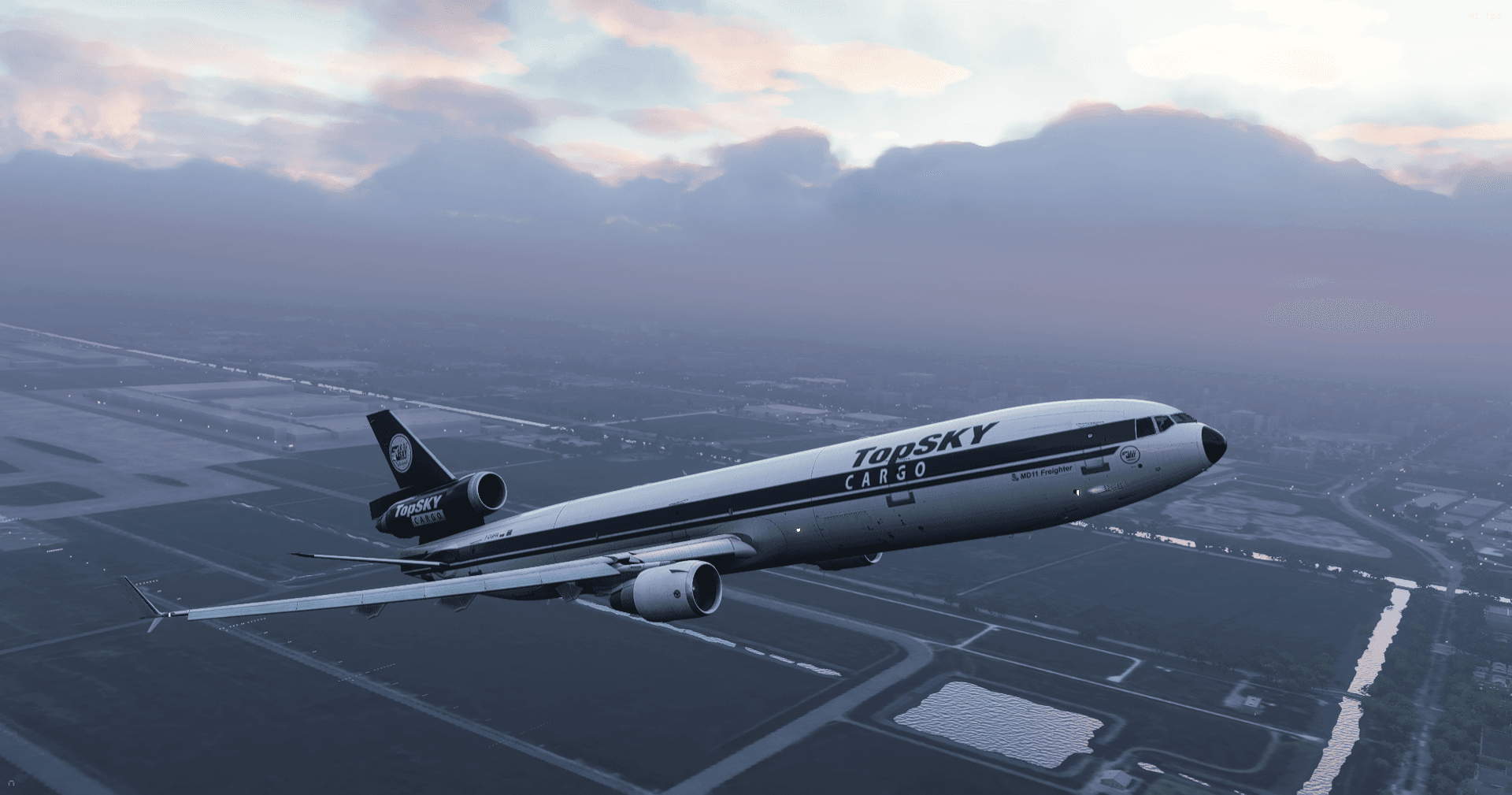 TFDi MD-11: TopSKY Cargo PW/GE (T-CGFA)