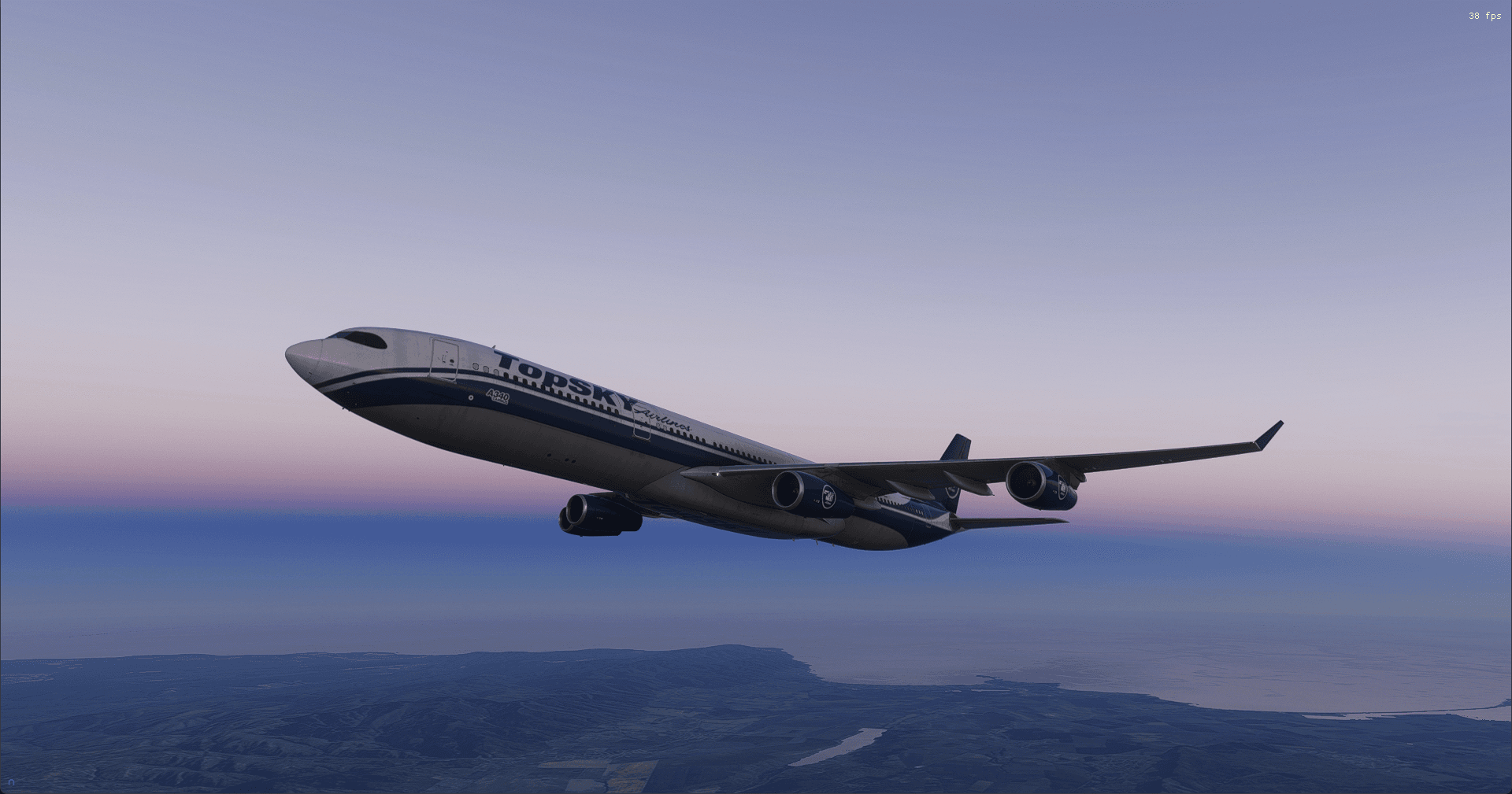iniBuilds a340-300: TopSKY